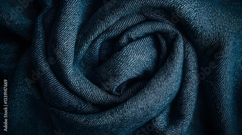 Wallpaper Mural Abstract Dark Blue Denim Fabric Texture Swirl Background Torontodigital.ca