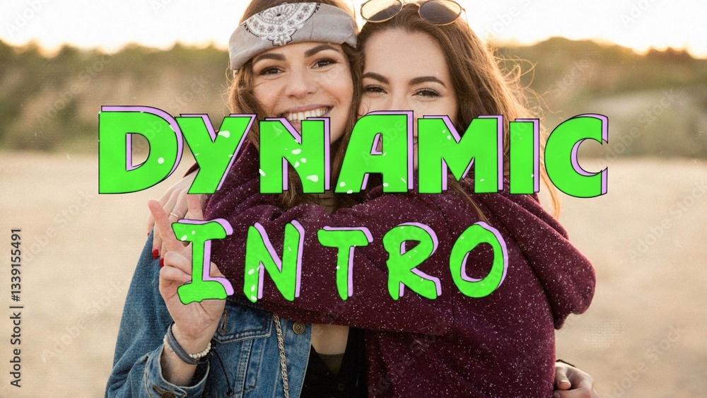 Dynamic Intro Stock Template | Adobe Stock
