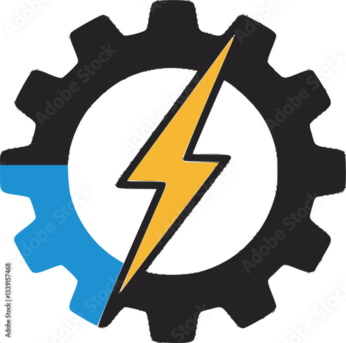 electronic techincal service icon sign vector
