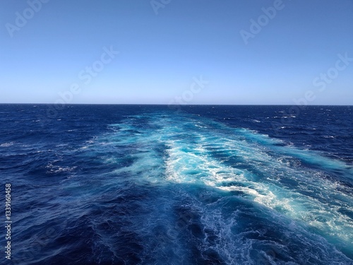 Cruising Seascape View of the Caribbean Sea