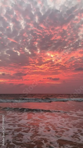 Beautiful view from the beach	
