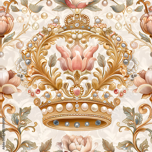 Seamless pattern digital paper