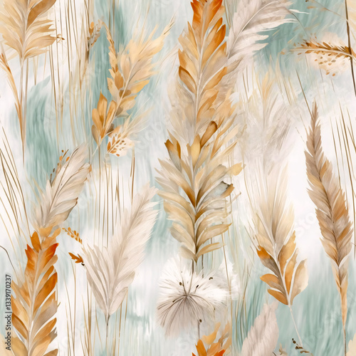 Seamless pattern digital paper