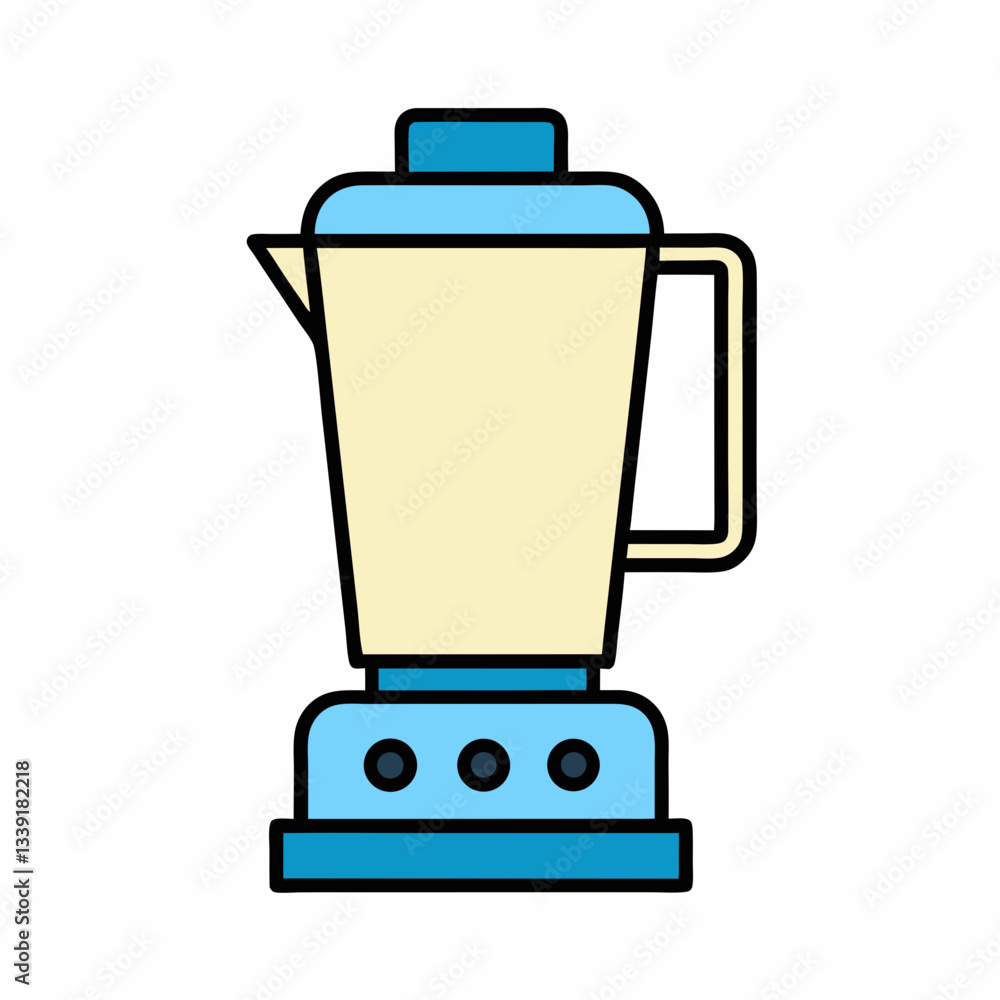 Professional Blender Design vector art Illustration. Professional Blender Design vector art Illustration.