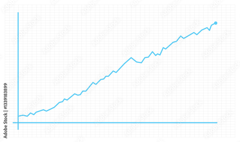 Business Growth Chart Upward Trending Line Graph Showing Financial Success, Market Trends, Profit Increase, and Economic Performance Over Time Business Growth Chart Upward Trending Line Graph Showing Financial Success, Market Trends, Profit Increase, and Economic Performance Over Time
