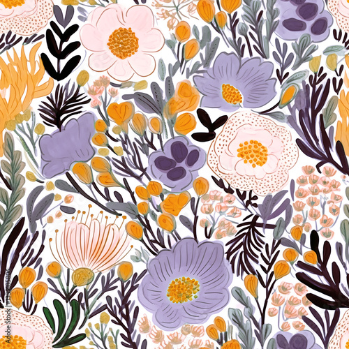 Seamless pattern digital paper