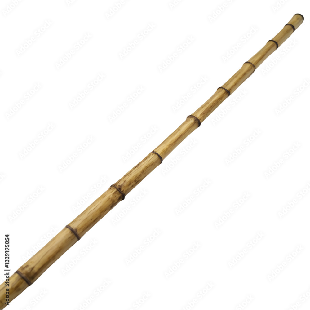 Bamboo trunk stick isolated on transparent background Bamboo trunk stick isolated on transparent background