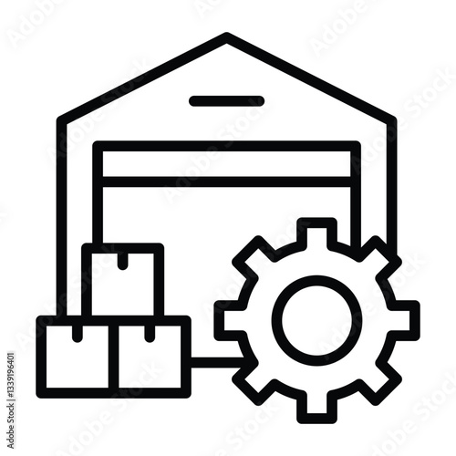 Logistic Icon Vector Design