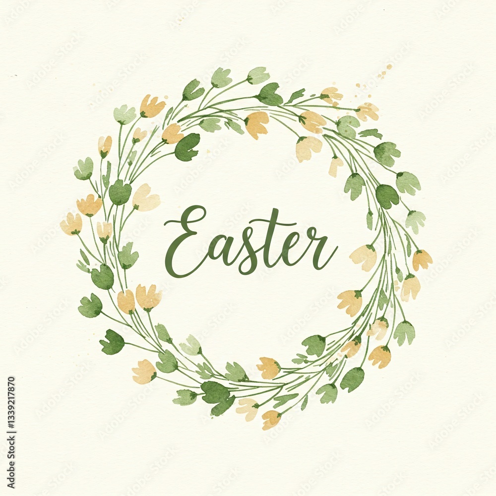 Easter Botanical Wreath Easter Botanical Wreath