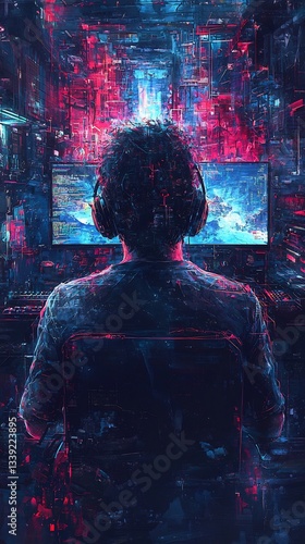 Immersive Coding Experience, A Programmer's Deep Dive into the Digital Realm