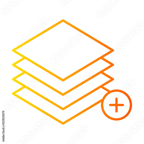 layers gradient icon
