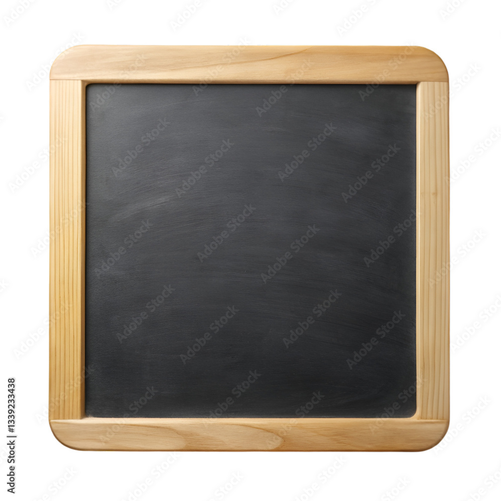 Black board isolated on transparent background Black board isolated on transparent background
