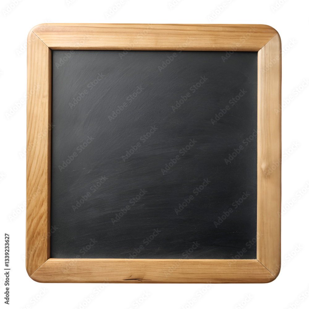 Black board isolated on transparent background Black board isolated on transparent background