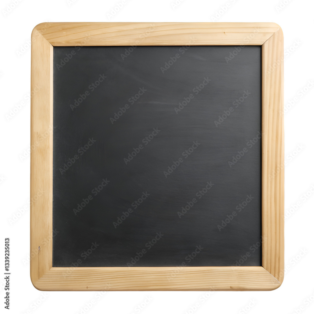 Black board isolated on transparent background Black board isolated on transparent background