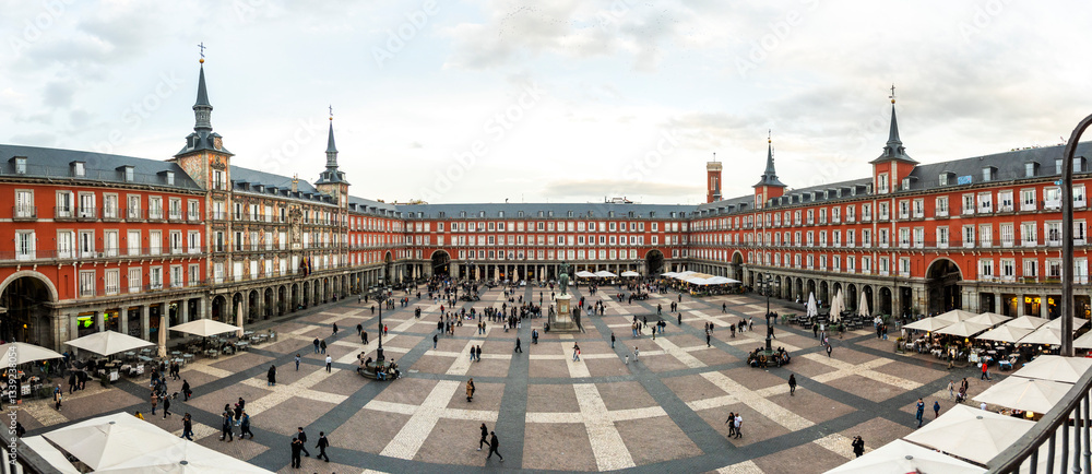 Obraz premium plaza Mayor in Madrid, Spain