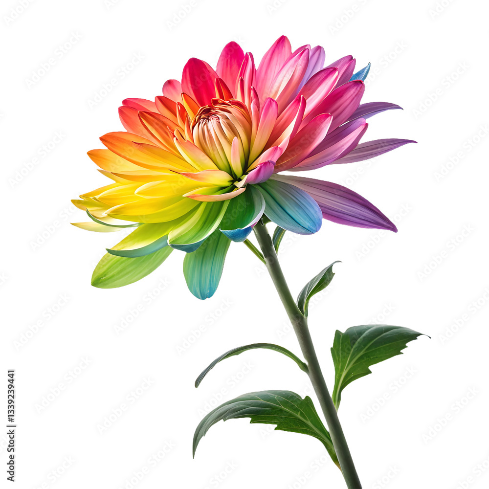 Obraz premium Flower on transparent background-10