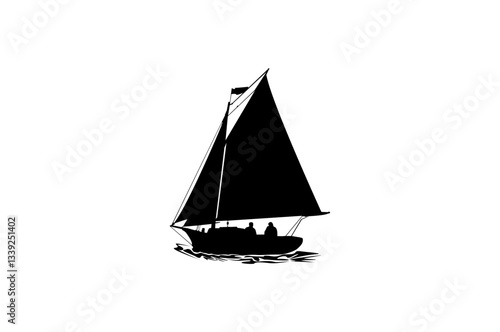 Vintage Traditional Longboat Viking War Ship 