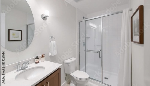 Wallpaper Mural Modern Minimalist Bathroom Interior Design Torontodigital.ca