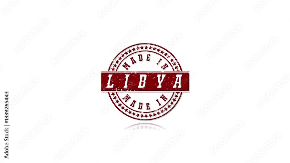Libya Country, Made In Libya Banner Animation