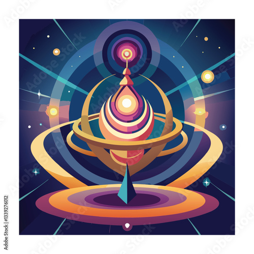 Ascension Day Concept Vector Illustration