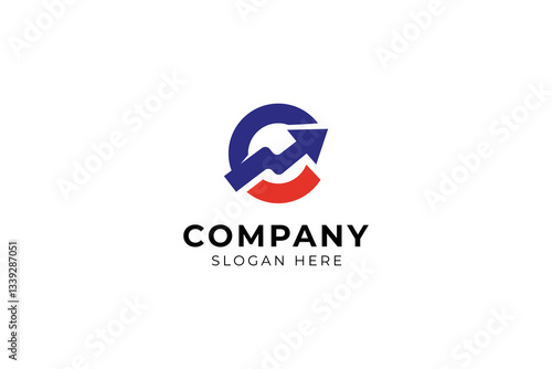 Arrow logo in letter C concept. Logo Arrow and Letter C, Template creative design fintech, technology, arrow, growth and increase symbols icon. Free Download Arrow logo in letter C concept. Logo Arrow and Letter C, Template creative design fintech, technology, arrow, growth and increase symbols icon. - GFXLoad