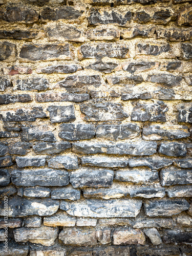 Obraz na płótnie Old stone wall textures and backgrounds w salonie