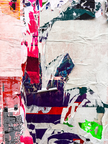 A Collection of Grunge Textures and Backgrounds Inspired by Old Posters