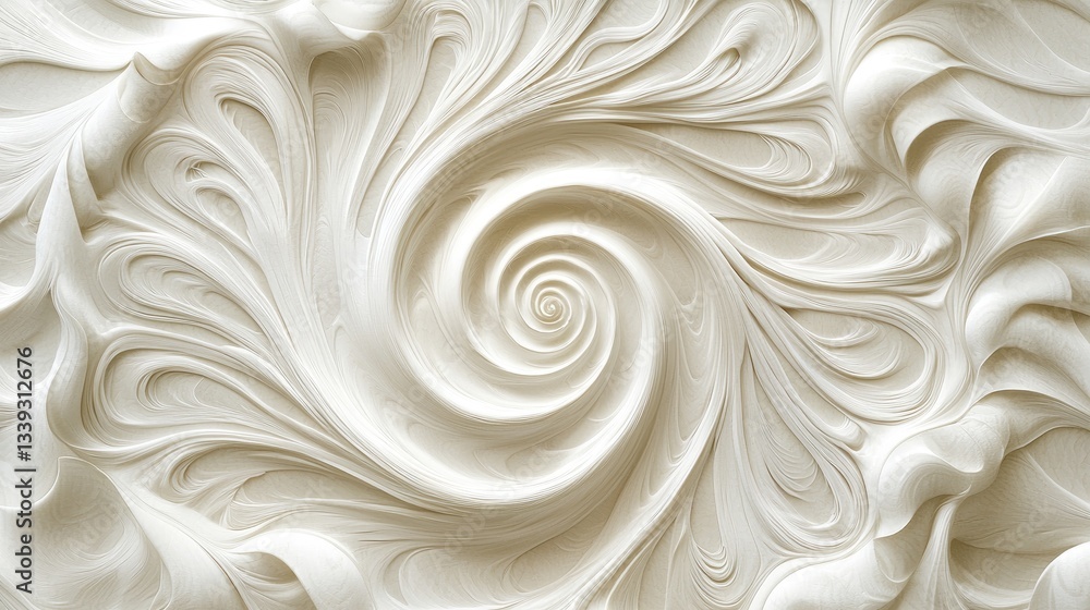 swirling patterns in soft white shades. swirling patterns in soft white shades.