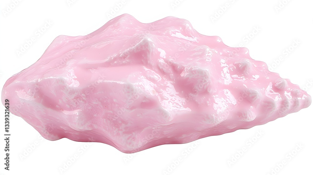 Unique Pink Shell with Smooth Textured Surface Ideal for Coastal Decor and Artisan Crafting Unique Pink Shell with Smooth Textured Surface Ideal for Coastal Decor and Artisan Crafting