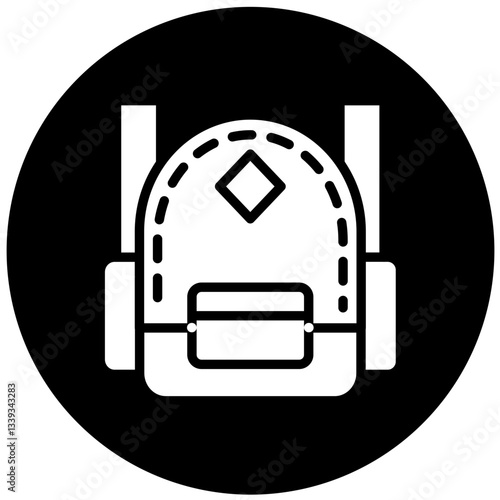 Vector Design Bagpack Icon Style