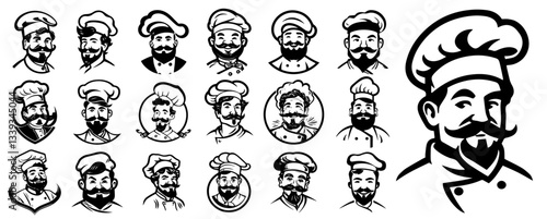 vintage male portraits in ethnic and historical outfits