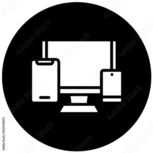 Vector Design Devices Icon Style