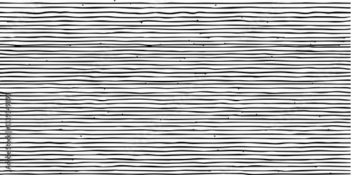 hand drawn horizontal wavy lines texture pattern in black and white for backgrounds and abstract designs