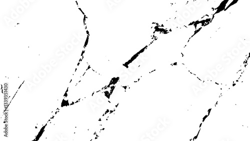 crack concrete white wall or Cement wall background, grunge wall texture with crack. Abstract fracture design. Crack texture lines isolated on white background.	