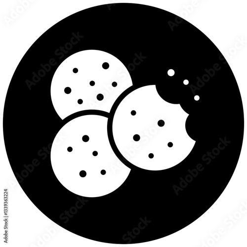 Vector Design Cookies Icon Style
