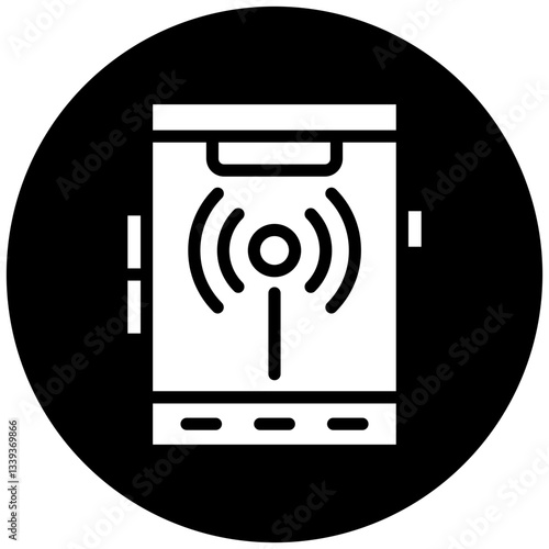 Vector Design Mobile Hotspot Icon Style