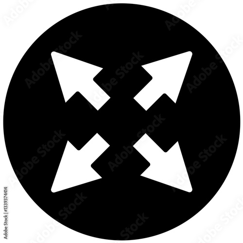 Free Download Vector Design Expand Icon Style - GFXLoad