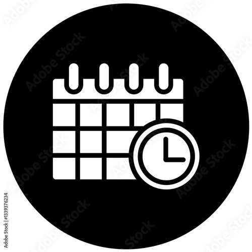 Vector Design Deadline Icon Style