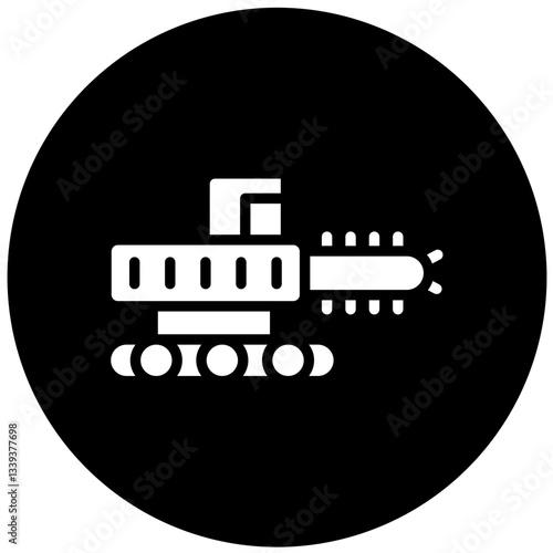 Trencher Vector Design Icon Style