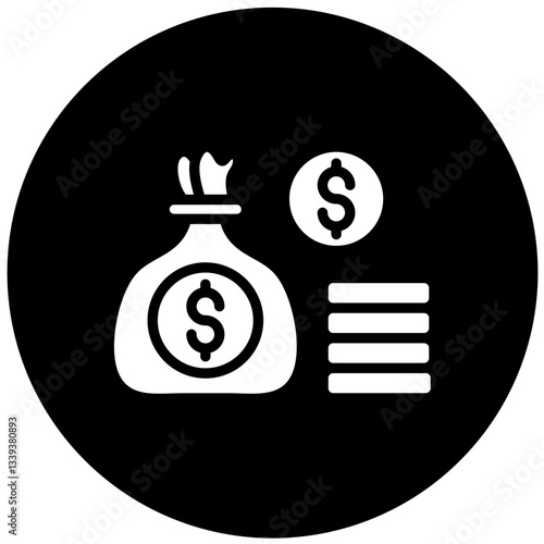 Wealth Vector Design Icon Style