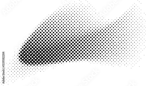 Wallpaper Mural dot pattern background vector polka seamless white abstract black geometric halftone point grid graphic mesh texture print repeat basic modern round screen tiny line matrix comic notebook bullet fine  Torontodigital.ca