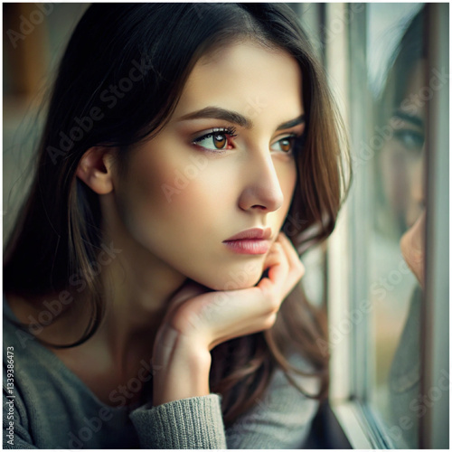 A close up portrait of a young woman with dark hair for National Day of Reason