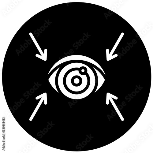 Focus Vector Design Icon Style