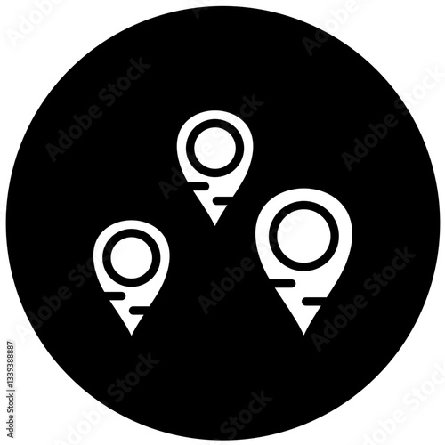 Geotag Vector Design Icon Style