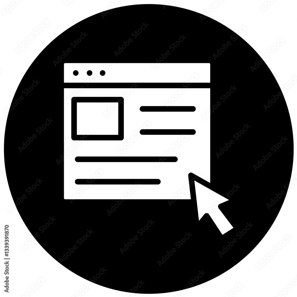 Vector Design Web Browser Icon Style Vector Design Web Browser Icon Style