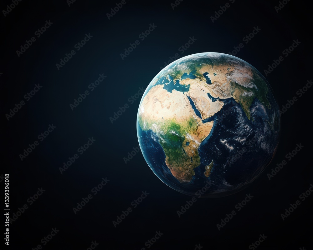 Satellite view of Earth with glitching temperature data, conspiracy meets environmental science Satellite view of Earth with glitching temperature data, conspiracy meets environmental science