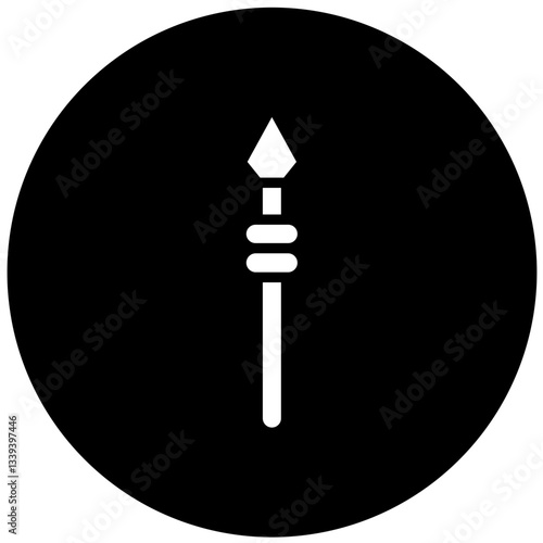 Vector Design Spear Icon Style