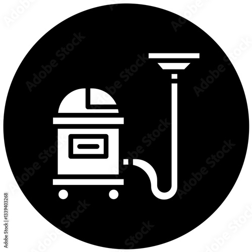 Vector Design Vacuum Interior Icon Style