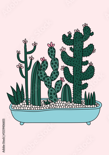 Vector Cactus Illustration