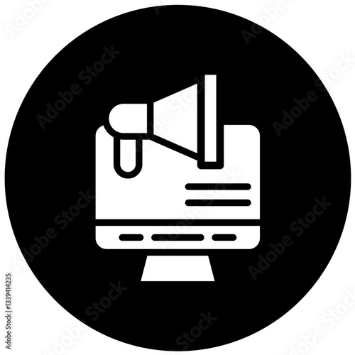 Vector Design Online Marketing Icon Style